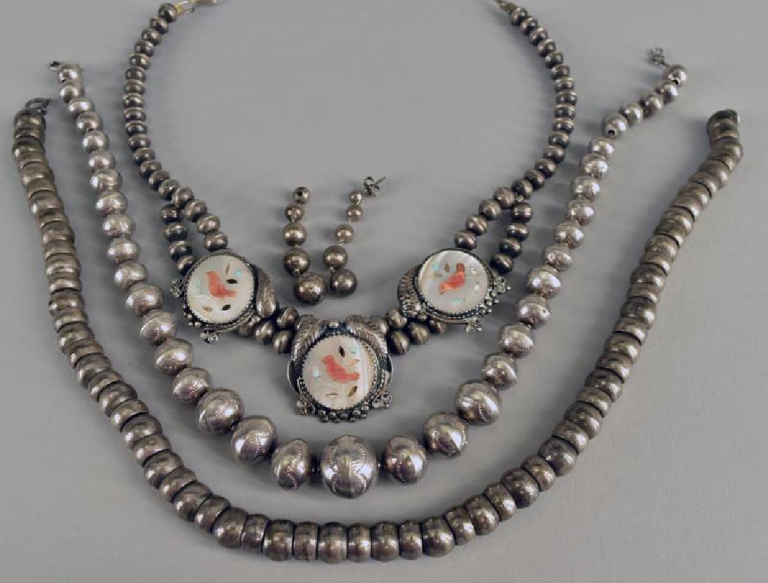 Southwestern Silver Necklace (1 of 1)