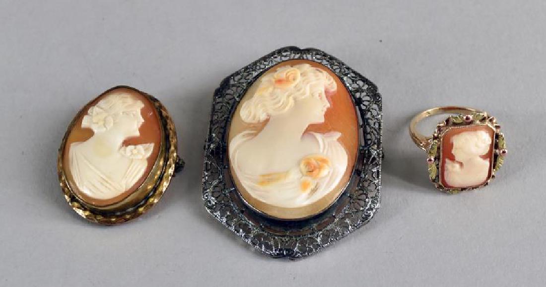 Group Of Victorian Cameo's (1 of 2)