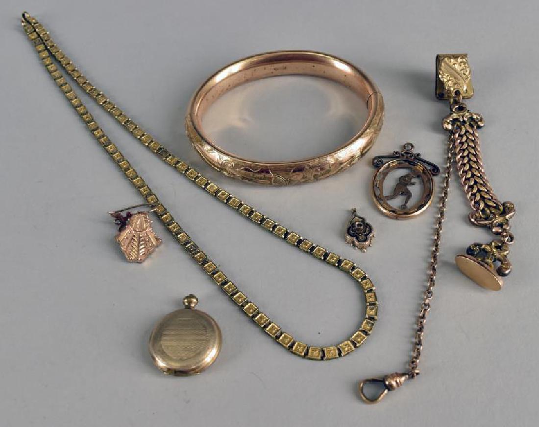Group Of Victorian Gold Filled Jewelry (1 of 1)