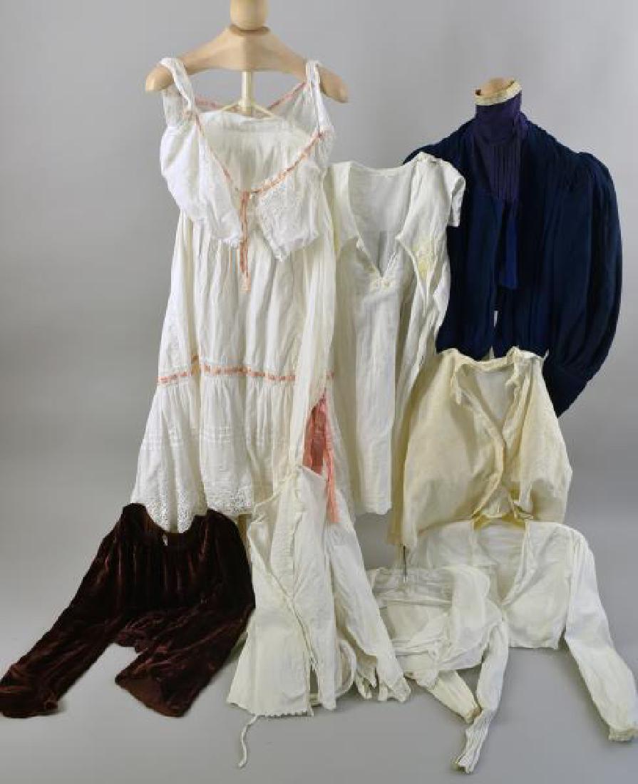 Group Of Victorian Shirts And Under Garments (1 of 6)