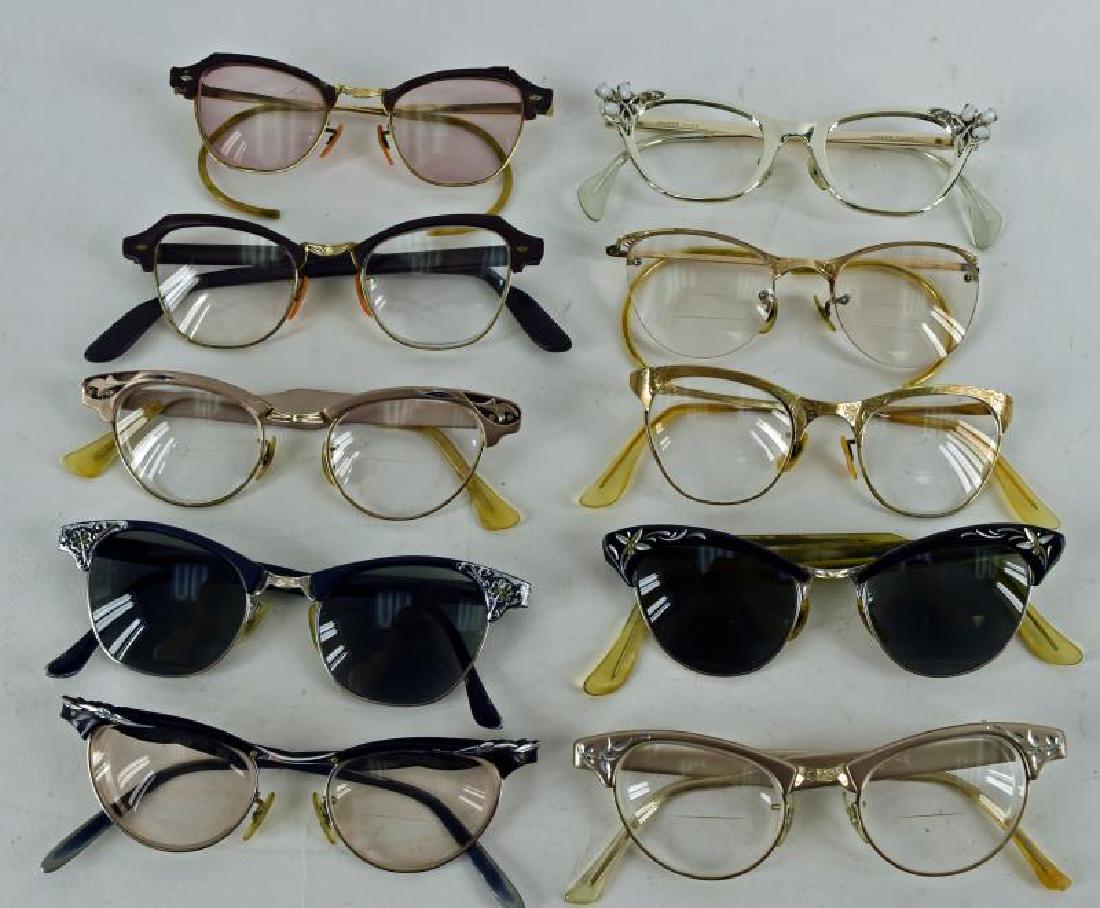 Group Of Mid Century Cat Eye Women's Glasses (1 of 3)