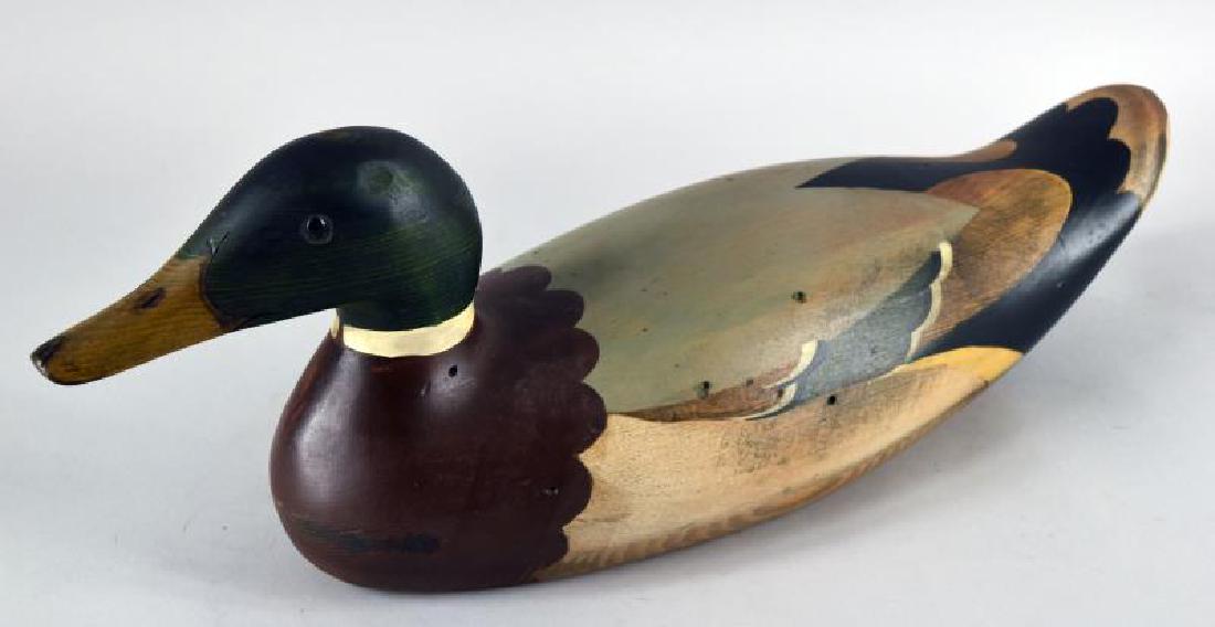Duck Unlimited Tom Taber Carved Wood Decoy (1 of 3)