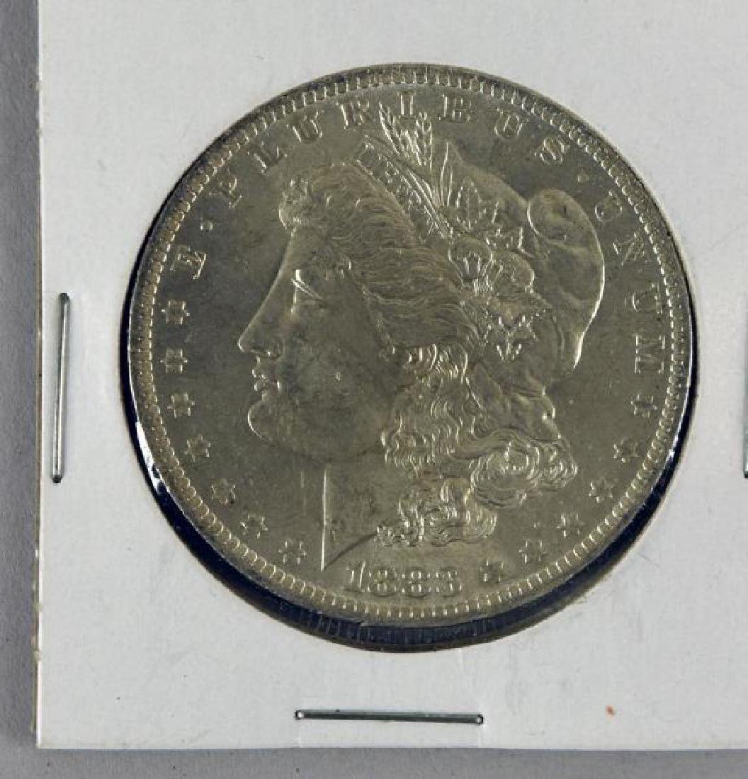 1883 O Morgan Silver Dollar: We Do Not Grade Any Coin Or Currency, A Photo Shows The Condition Of Each Coin.
