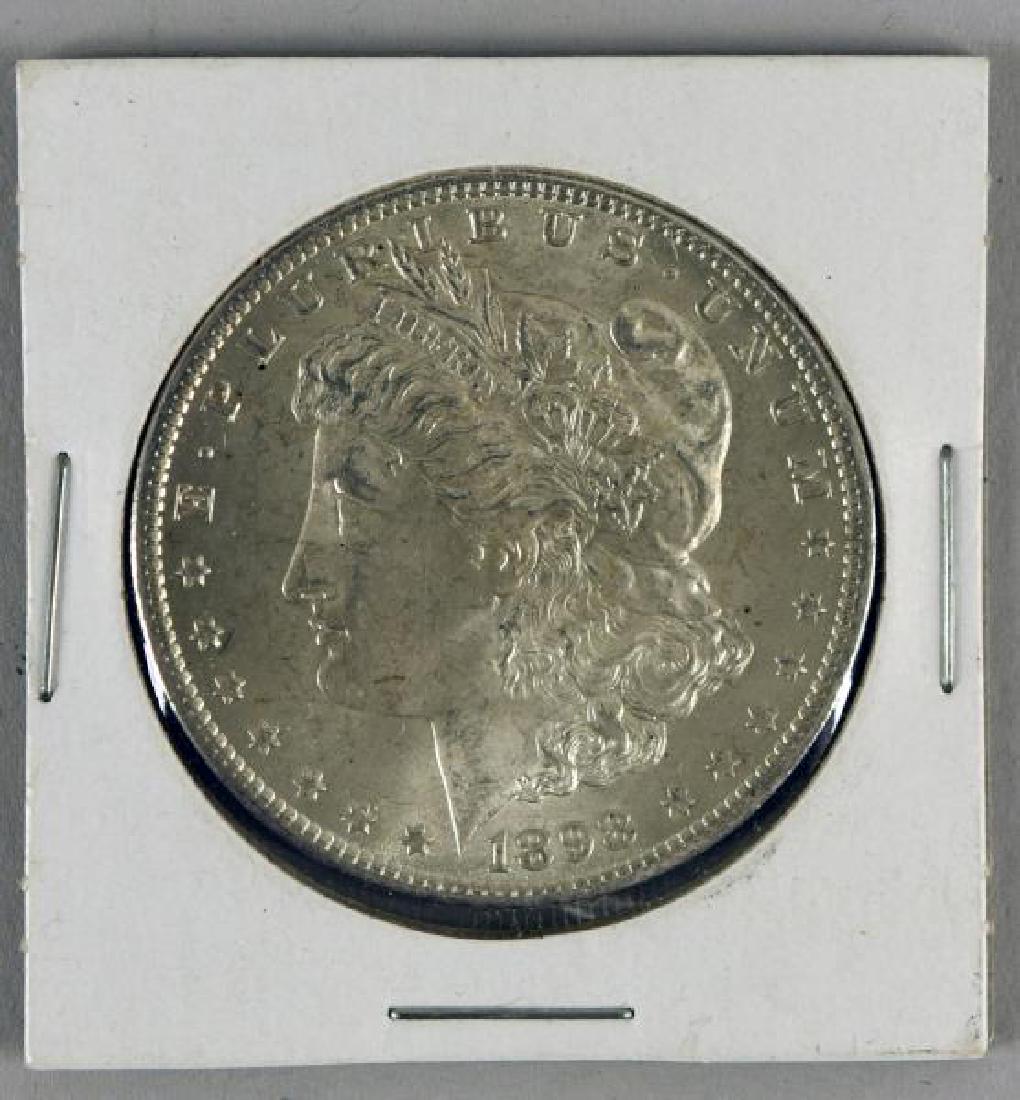 1898o Morgan Silver Dollar: We Do Not Grade Any Coin Or Currency, A Photo Shows The Condition Of Each Coin.