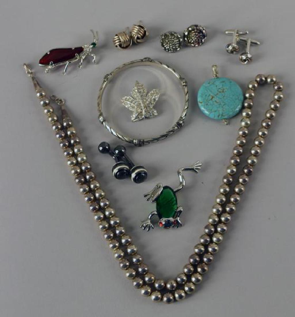 Group Of Sterling And Silvertone Jewelry (1 of 1)
