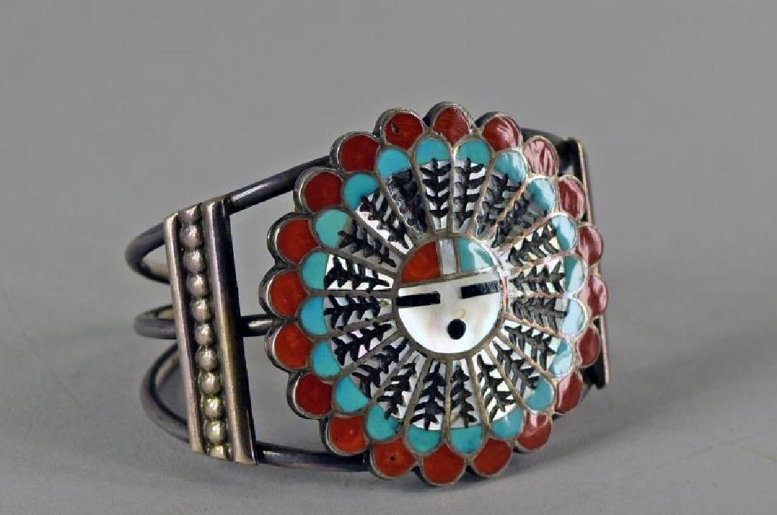 Edward & Pablita Quam Zuni Bracelet (1 of 3)