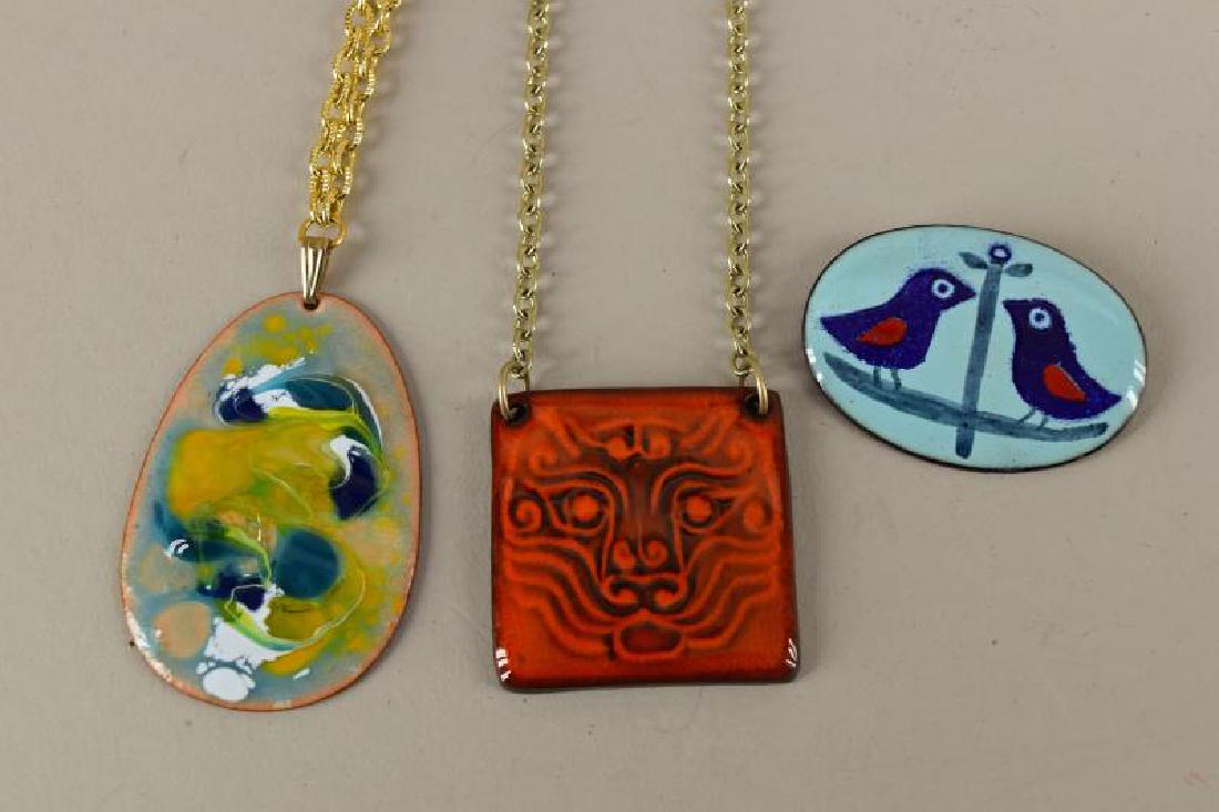 Danish Modern Enamel Jewlery (1 of 1)