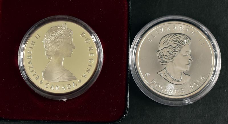 2014 Canada 1 Oz Silver Maple Leaf (1 of 2)