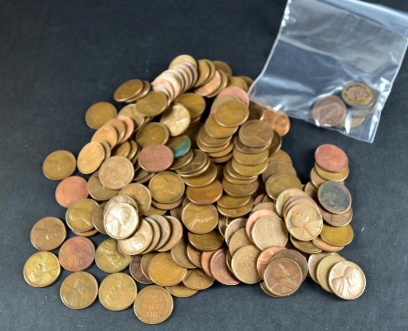 Indian Head And Lincoln Wheat Pennies (1 of 1)