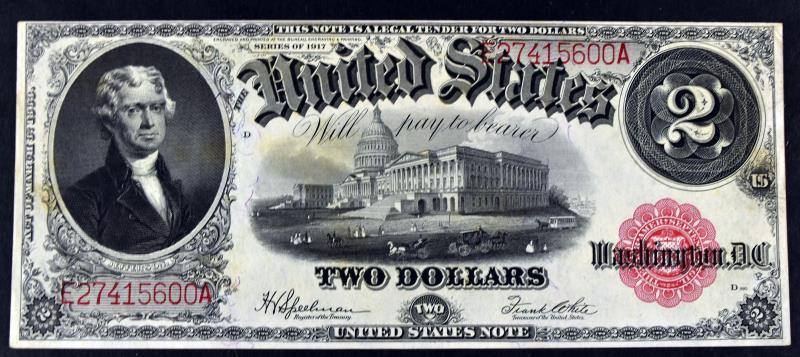 1917 $2 United States Note (1 of 6)