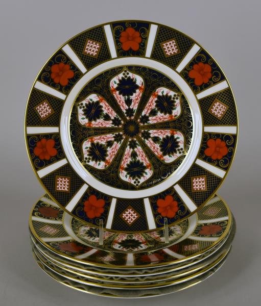 Royal Crown Derby Old Imari Salad Plates (1 of 4)