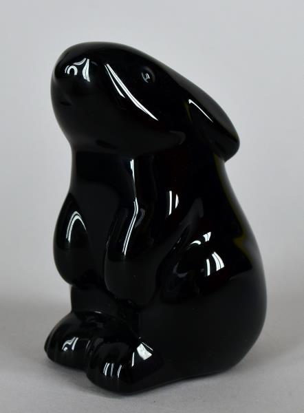 Baccarat Black Crystal Rabbit (1 of 5)