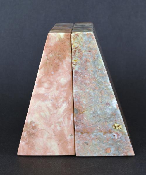 Pair Of Natural Polished Stone Bookends (1 of 5)