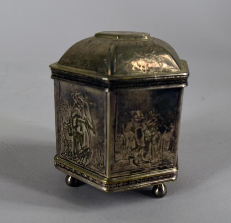 Mma Silver Plated Dutch Marriage Box (1 of 5)