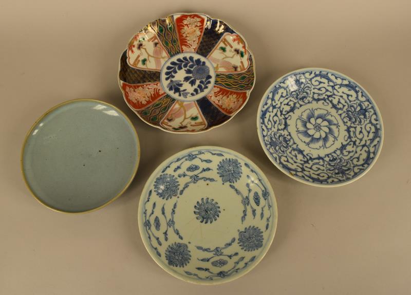 Chinese Blue And White Plates (1 of 9)