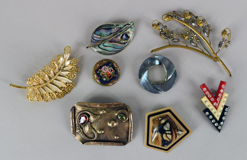 German & Victorian Costume Pins Or Brooches (1 of 2)