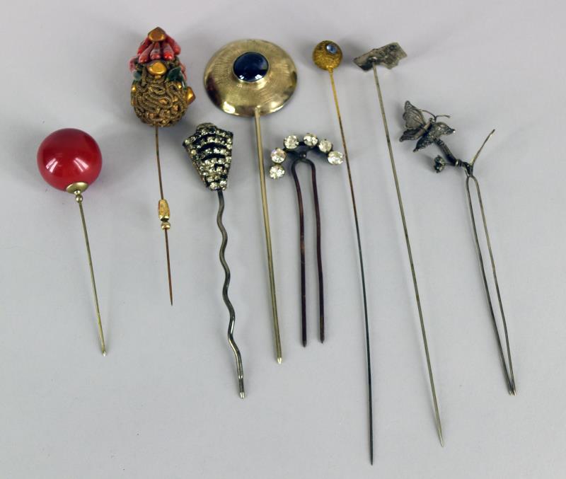 Eight Hat And Hair Pins (1 of 7)