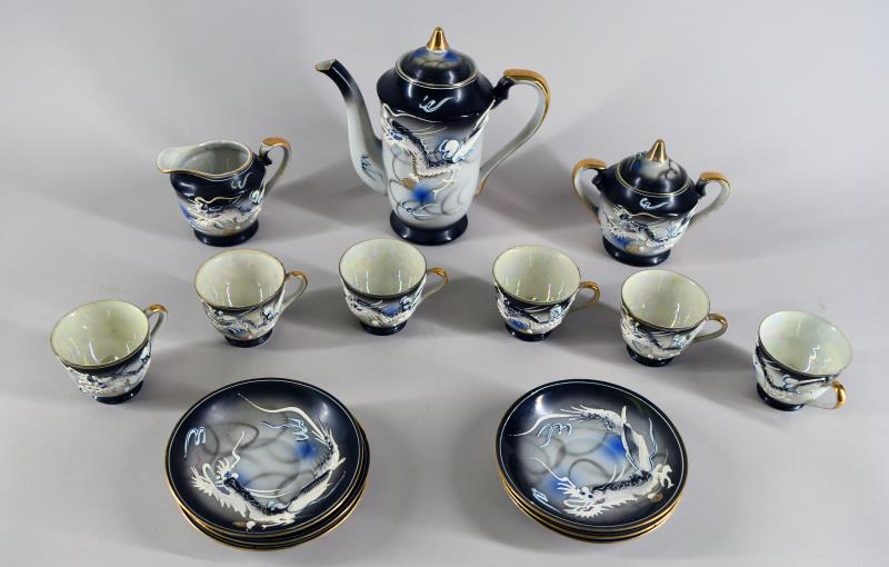 Japan Dragon Moriage Tea Set (1 of 15)