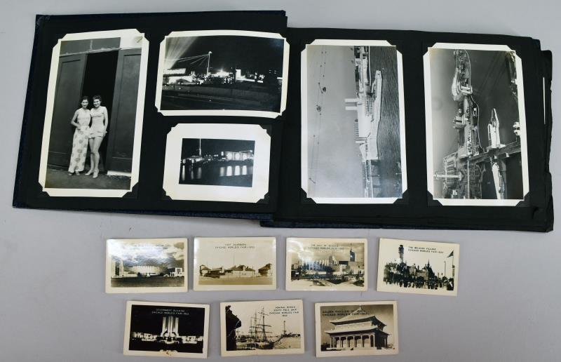 1933-34 Century Of Progress Photo Scrap Book (1 of 5)