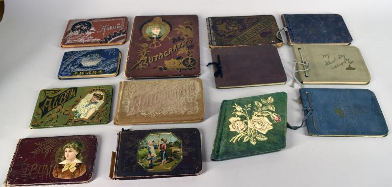 13 Victorian Autograph Books (1 of 6)