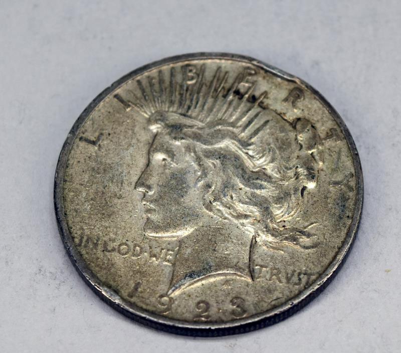 1923 D Peace Silver Dollar: 1923 D Peace Silver Dollar