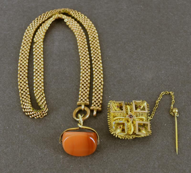 Victorian Book Chain Necklace Or Watch Chain (1 of 6)