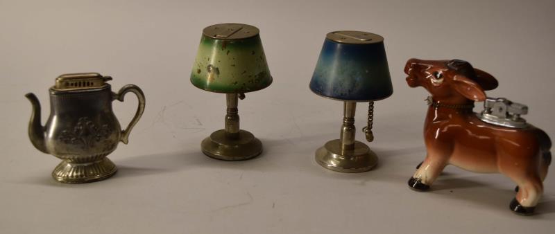 Occupied Japan Figural Lighters (1 of 6)