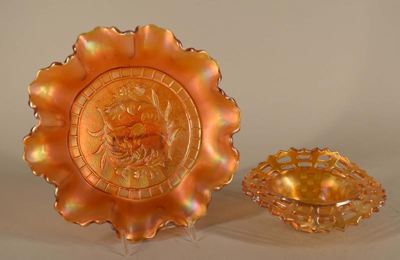 Dugan & Fenton Marigold Carnival Glass (1 of 5)