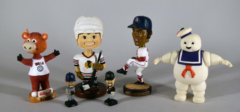 Group Of Sports Bobble Heads (1 of 7)