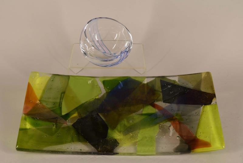 Mid Century Designer Decorative Glass (1 of 6)