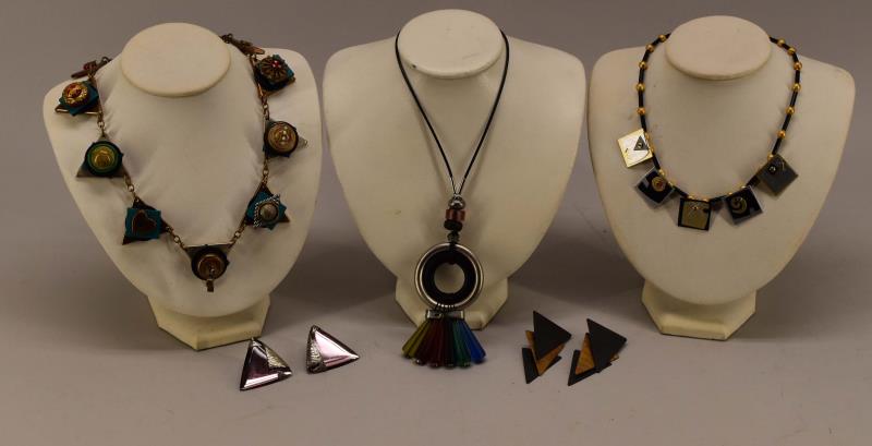 Artist Created Geometric Designed Jewelry (1 of 7)