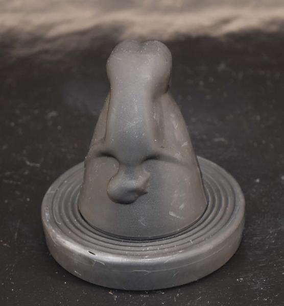 Black Glass Bottoms Up Shot Glass & Under Plate: Featuring Two Pieces, The Bottoms Up Shot Glass And Tray. Measuring 4" Tall And 4" Across The Under Plate. In Good Condition, No Nicks, Chips Or Cracks, No Hallmarks