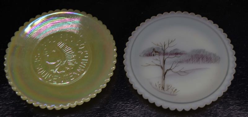 Fenton & Jos St. Clair Miniature Plates (1 of 4)