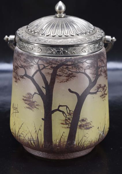 Hand Painted Biscuit Jar (1 of 8)