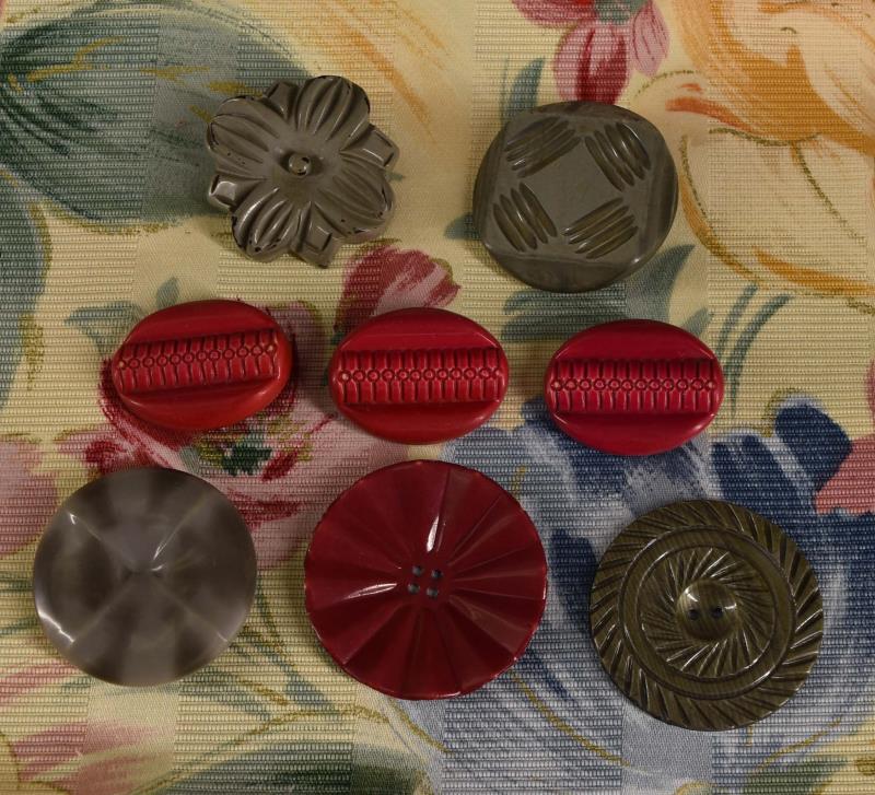 Group Of Celluloid Buttons (1 of 7)