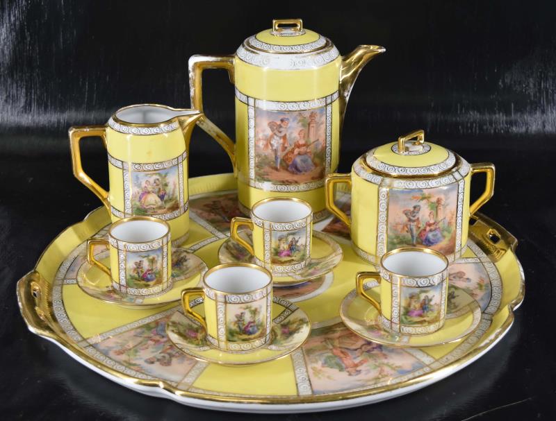 Merkelsgrun Czech Porcelain Tea Set (1 of 12)