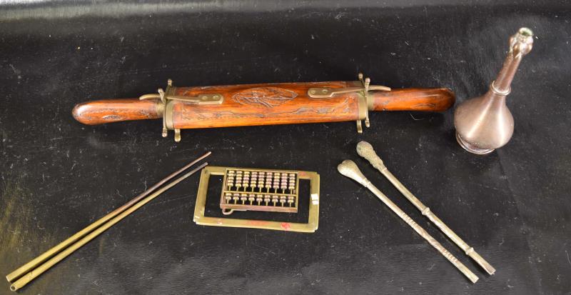 Collection Of Brass And Bronze Asian Items (1 of 6)