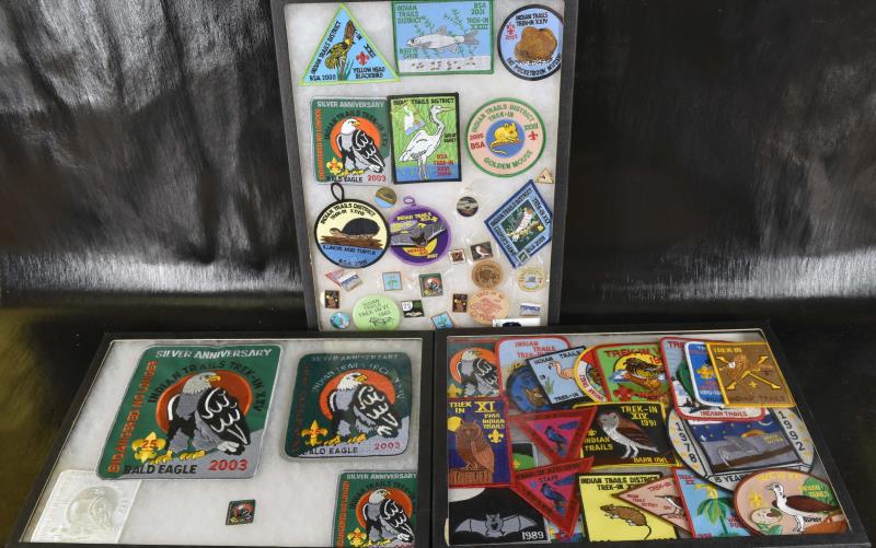 Group Of Boy Scout Indian Trails Patches (1 of 15)