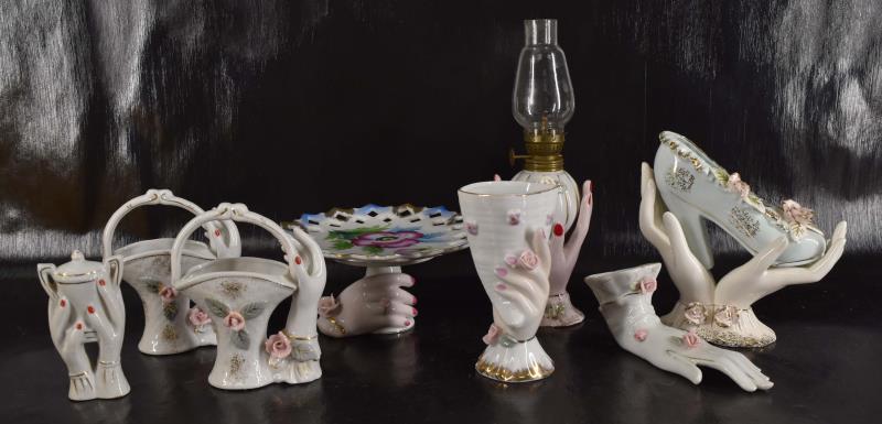 Group Of Porcelain Hand Vases & Compotes (1 of 15)