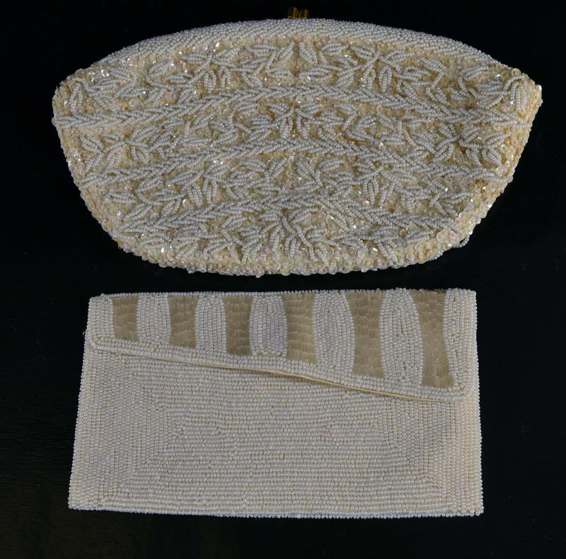 Two Vintage Beaded Evening Bags (1 of 2)