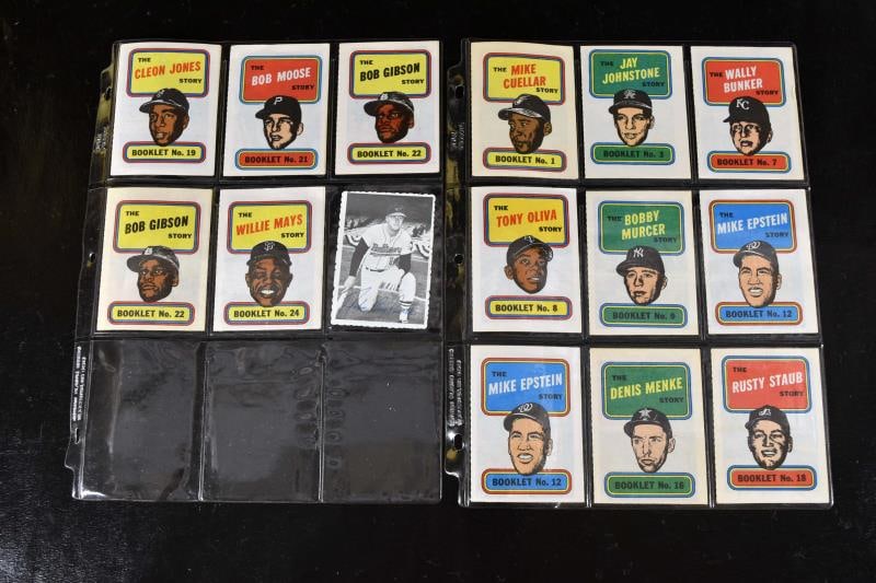 15 Topps 1970 Baseball Card Booklet (1 of 2)