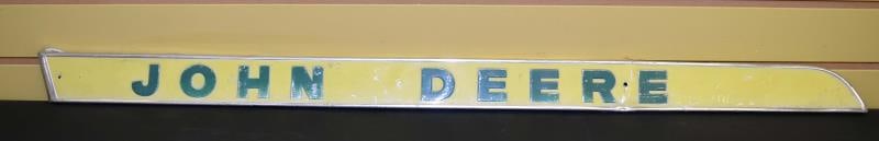 John Deere Chrome Sign (1 of 1)