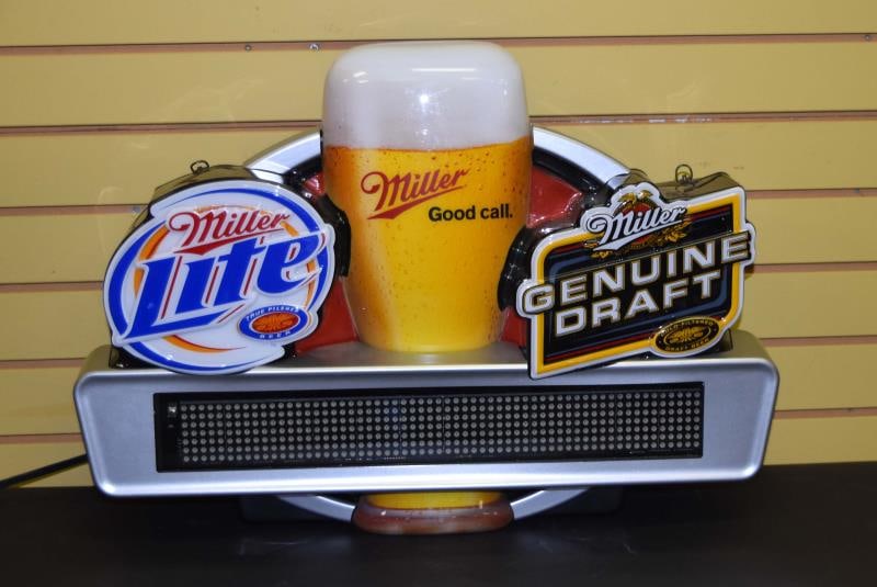 2005 Miller Light Sign (1 of 2)