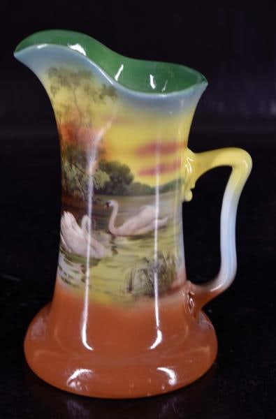 Royal Bayreuth Pitcher With Swans (1 of 7)