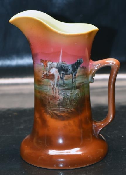 Royal Bayreuth Pitcher With Cattle (1 of 7)