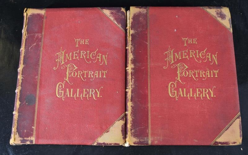 1877 The American Portrait Gallery Books 1 & 2 (1 of 12)