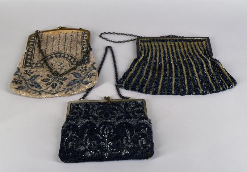Three Art Deco Beaded Bags (1 of 16)