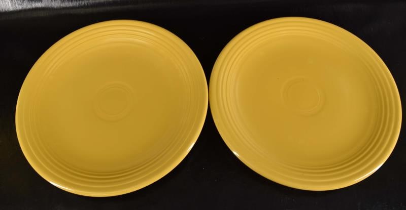 Two Fiesta Ware Chargers (1 of 5)