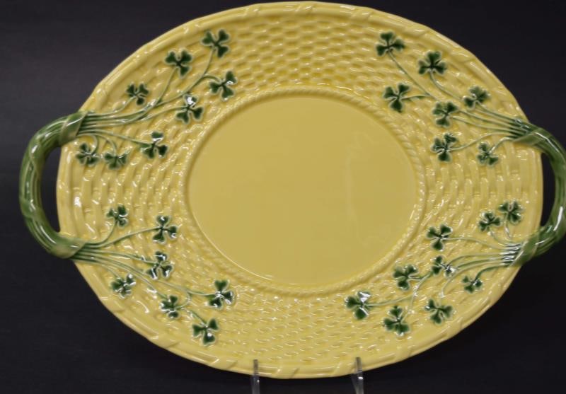 Bordallo Pinheiro Majolica Yellow Basketweave (1 of 3)