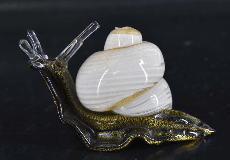 Blown Glass Snail (1 of 8)